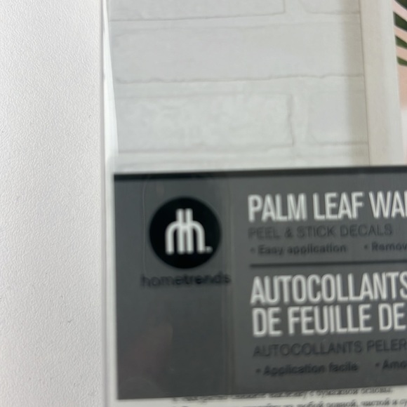 Hometrends Palm Leaf Decals - Picture 4 of 6